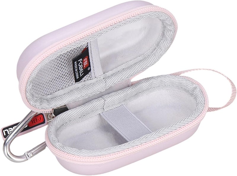 FBLFOBELI EVA Hard Storage Case for ZIIP Halo, ZIIP OX, ZIIP GX Facial Toning Device/for Gillette Venus Mini Facial Hair Remover (Case Only) (Rose Gold) - Image 3